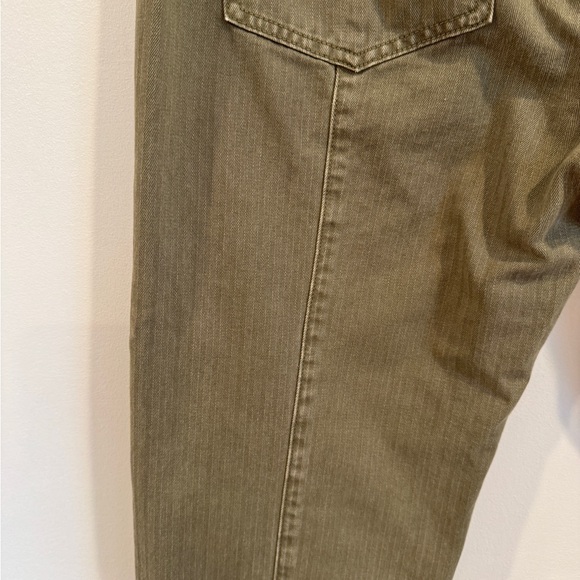 Alex Mill Olive Neil Chinos in herringbone - Picture 8 of 8